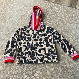 Rockets of awesome girls size 3 leopard print hoodie